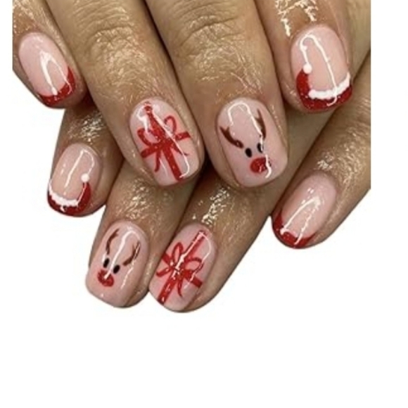 Kiss Vougish Fantasy Glamermaid Holiday short press on nail sets bundle 6 new - Picture 6 of 13